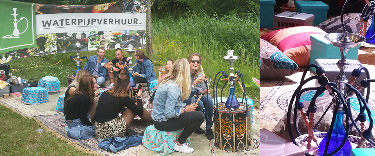 Shisha feest terras