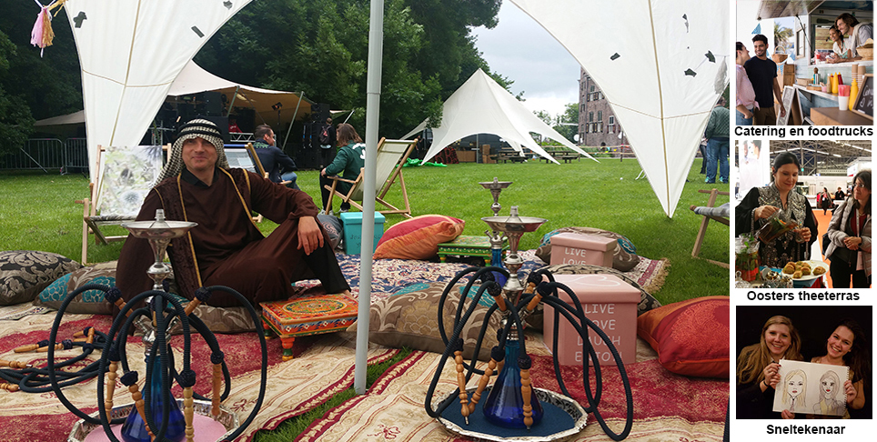 Shisha roken met shisha tabak